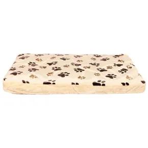 Plüschmatte JOEY beige/hellbraun 120 x 75 cm